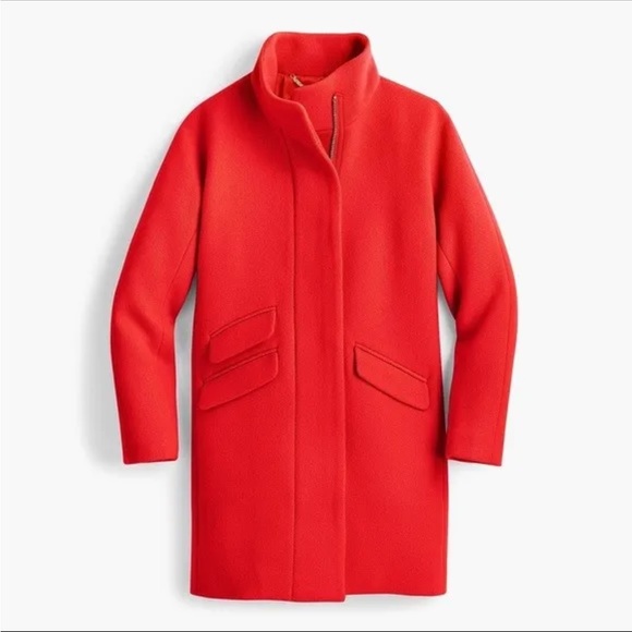 J. Crew Jackets & Blazers - J Crew Cacoon Italian stadium wool coat. Looks brand new !! Christmas time!!